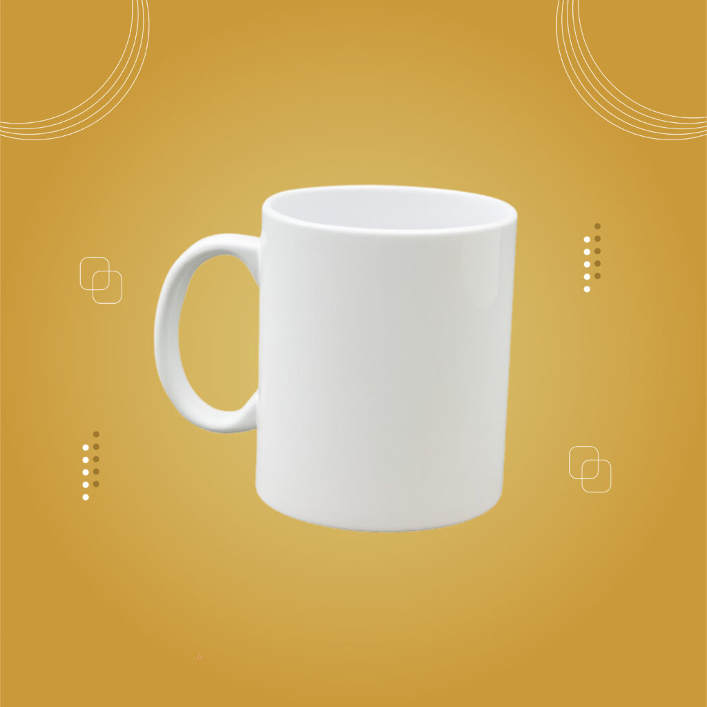 كاسة أبيض سادة