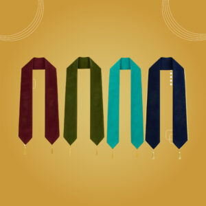 وشاح ملون فقط