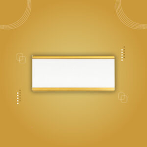 تاغ نيم (إطار ذهبي)