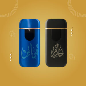 حفر على القداحات (شكل عريض)