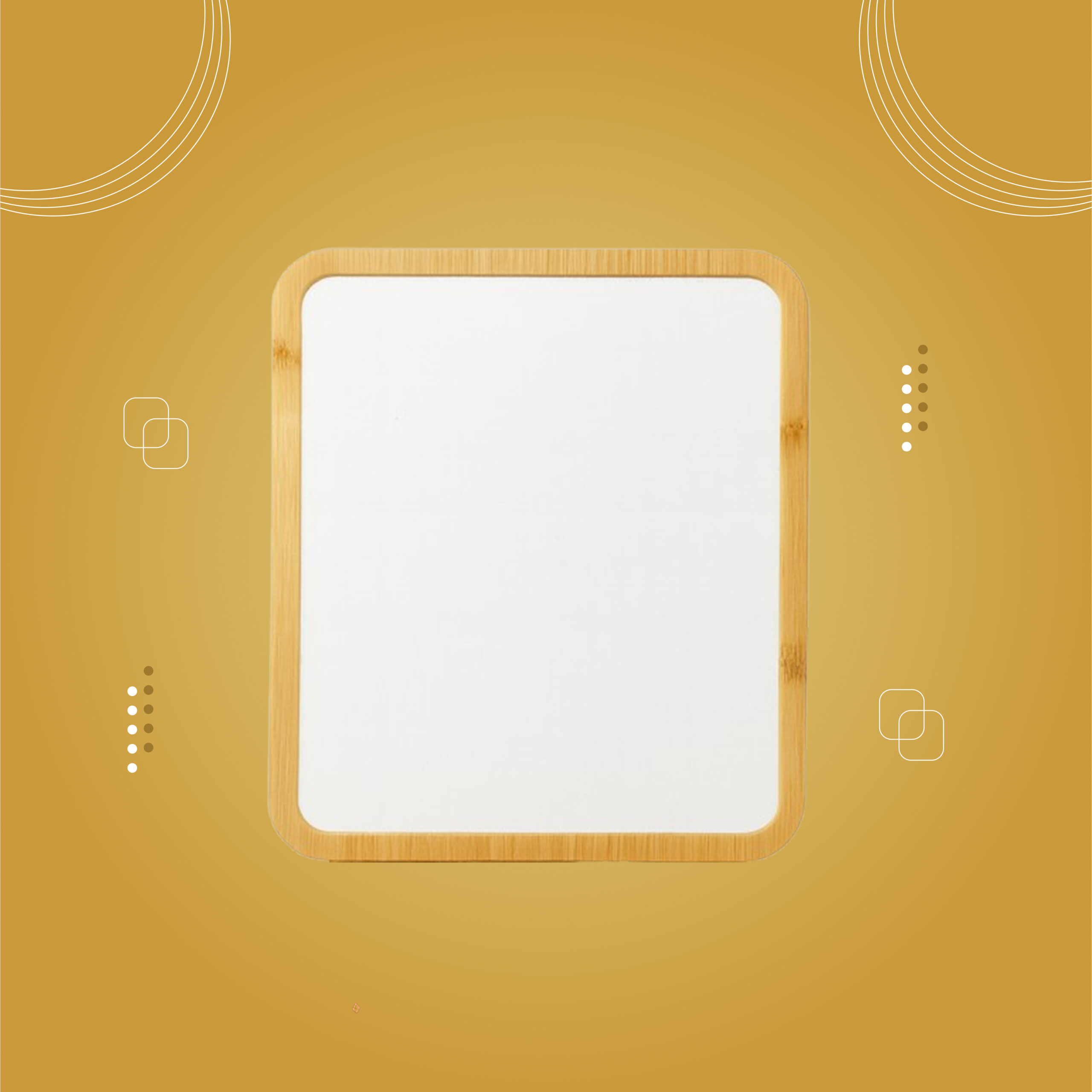 برواز خشبي مربع