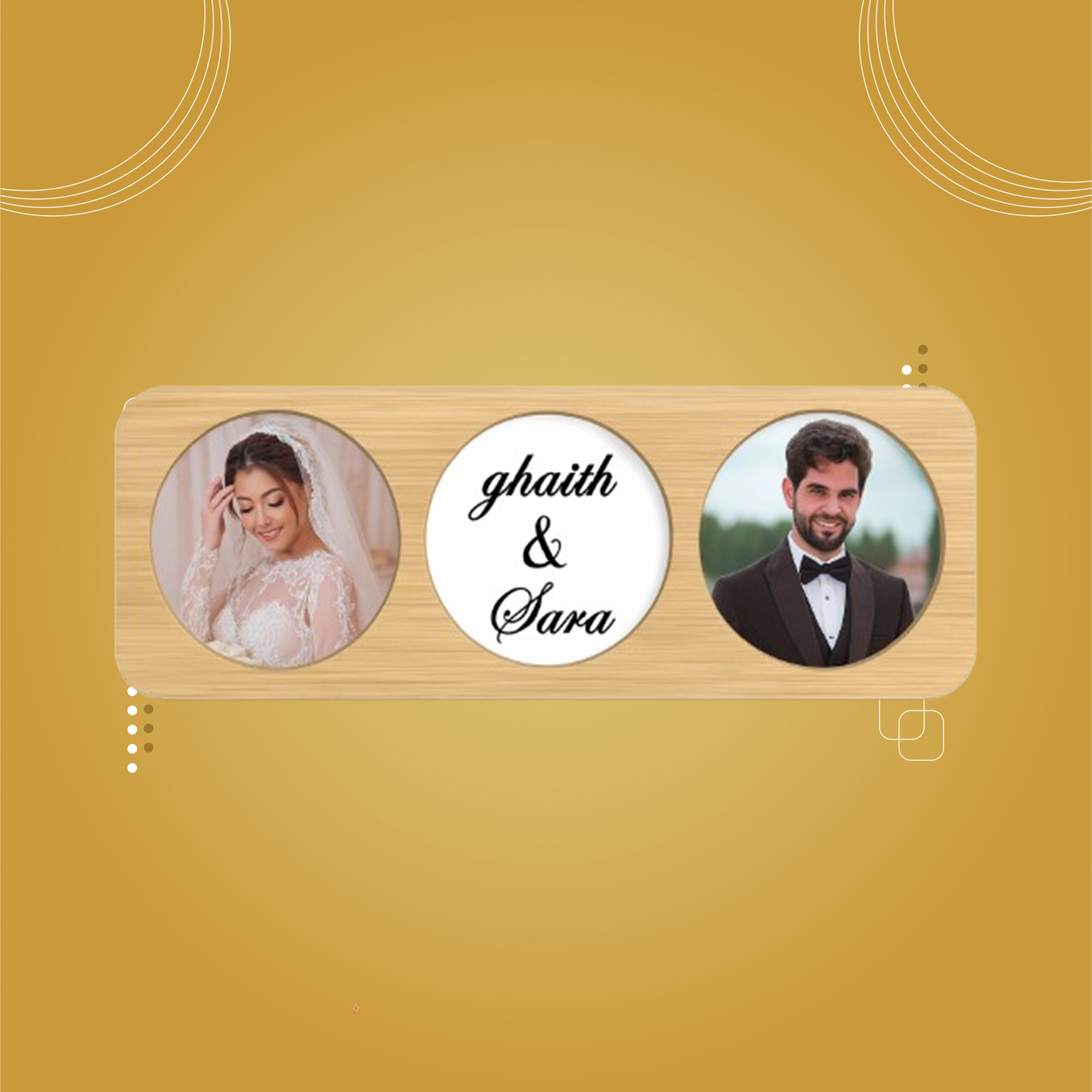 برواز دائري 3 صور