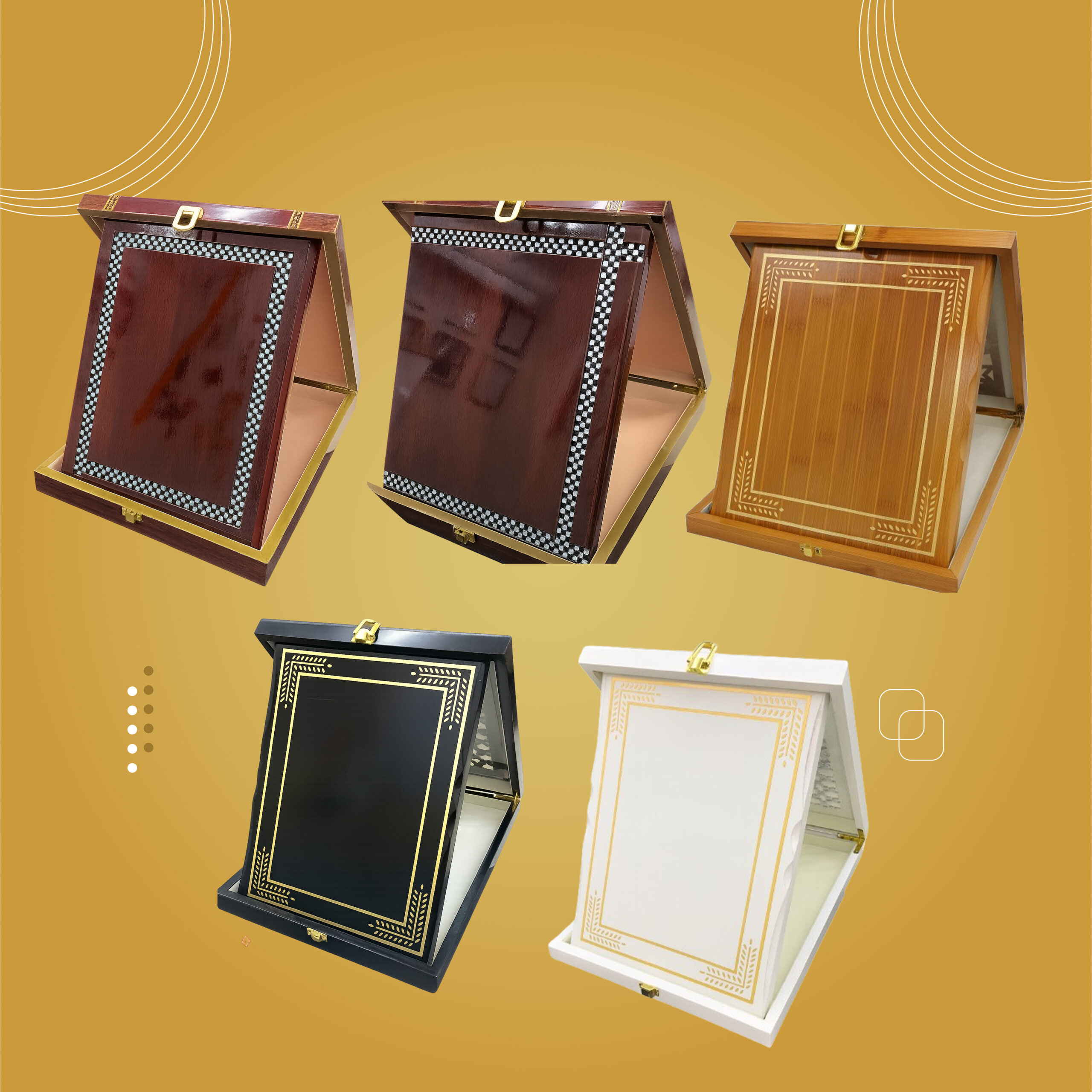 دروع خشبية ثقيلة