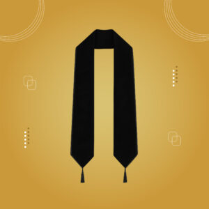 وشاح اسود فقط