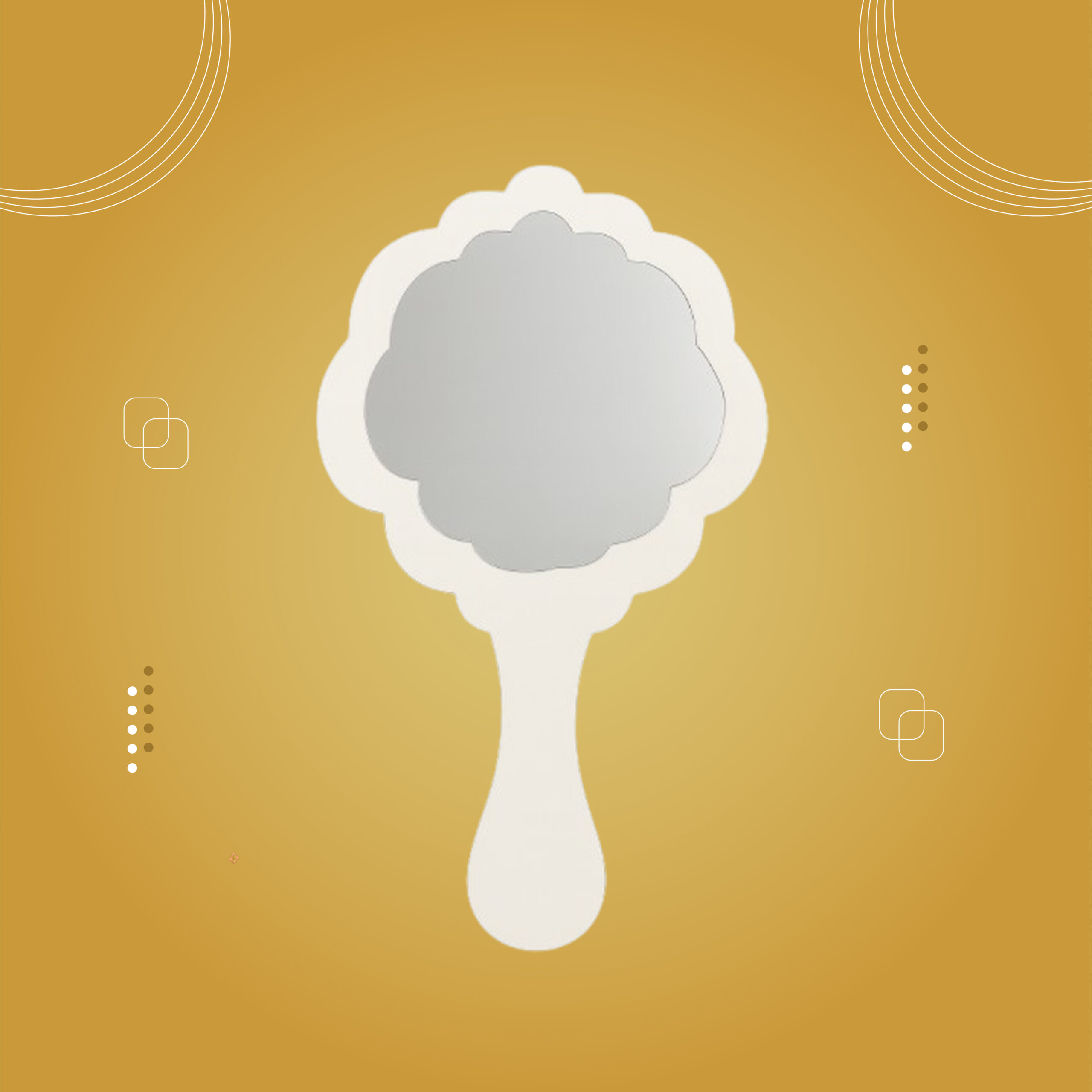 مراية خشب (30 سم)